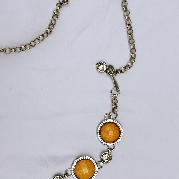 silver and orange waist belt - Picture 5 of 7